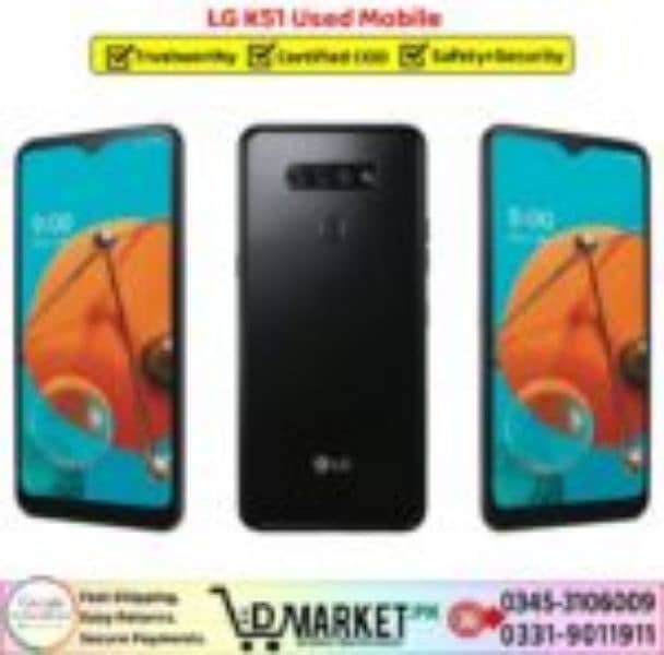 LG k 51 3 ram 32gb Storage usedabble 1