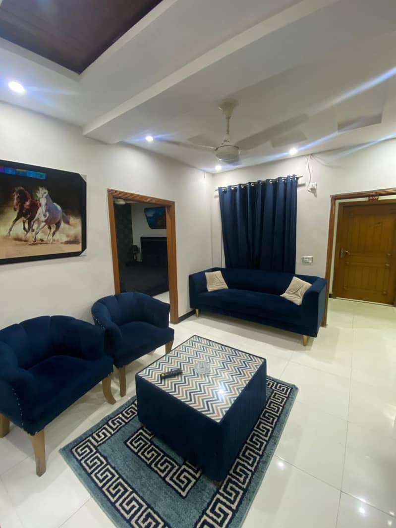 Fully Furnished flats for rent daily basis 4