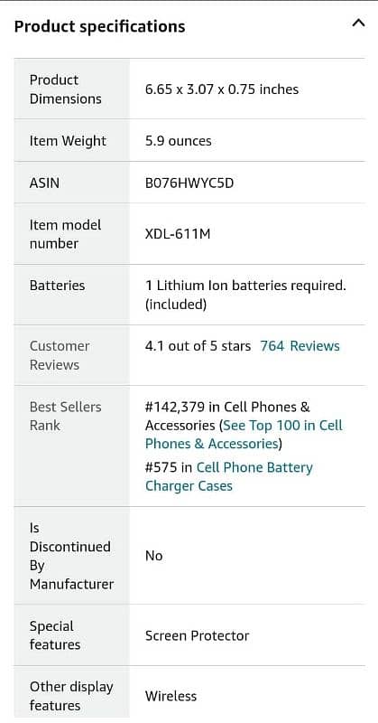 Samsung Galaxy Note 8 Battery Case(RUNSY) 6500mAh Rechargeable Battery 4