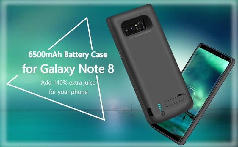 Samsung Galaxy Note 8 Battery Case(RUNSY) 6500mAh Rechargeable Battery 9