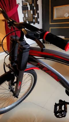 New Bike 1 month use only urgent sale because going back to dubai