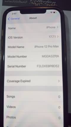 iphone12 pro max  128 GB