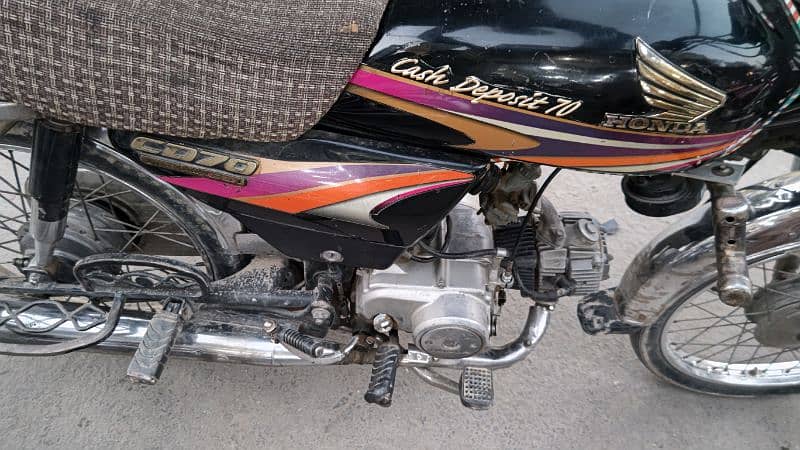 honda cd70 2009 model registered bhawalpur original condetion 0