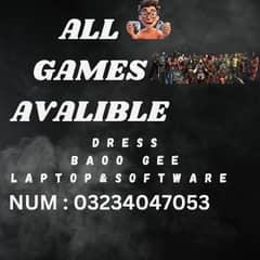 All Games Avalible