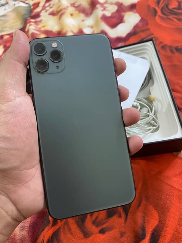 Iphone 11 pro max 256gb official PTA approve with box 1