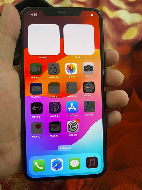 Iphone 11 pro max 256gb official PTA approve with box 8