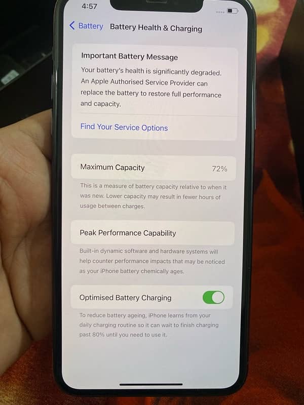 Iphone 11 pro max 256gb official PTA approve with box 9