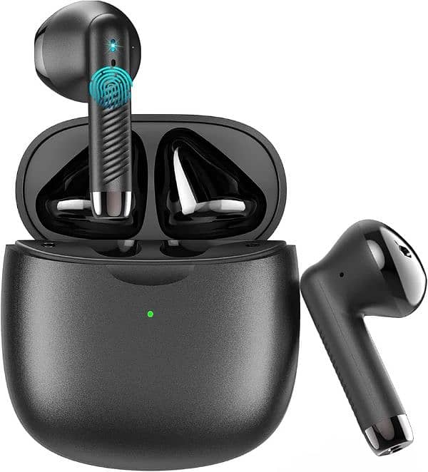 Wireless Earbuds (J51), Bluetooth 5.3 Earbuds, Noise Cancelling Mic, 0