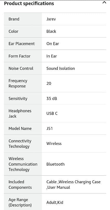 Wireless Earbuds (J51), Bluetooth 5.3 Earbuds, Noise Cancelling Mic, 14