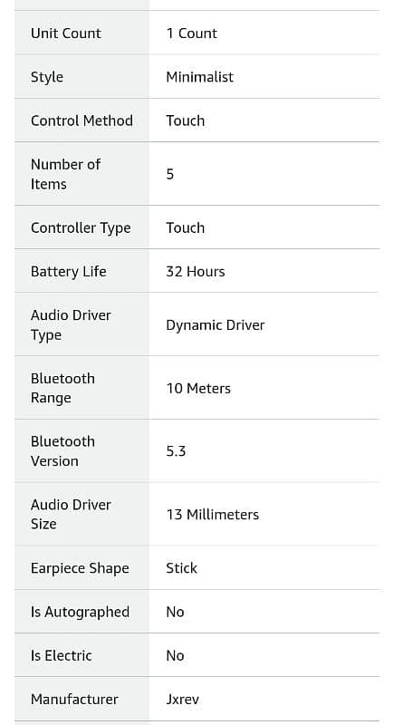 Wireless Earbuds (J51), Bluetooth 5.3 Earbuds, Noise Cancelling Mic, 16