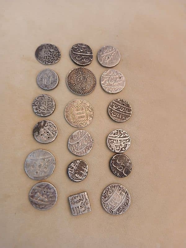 Islamic silver coins 7