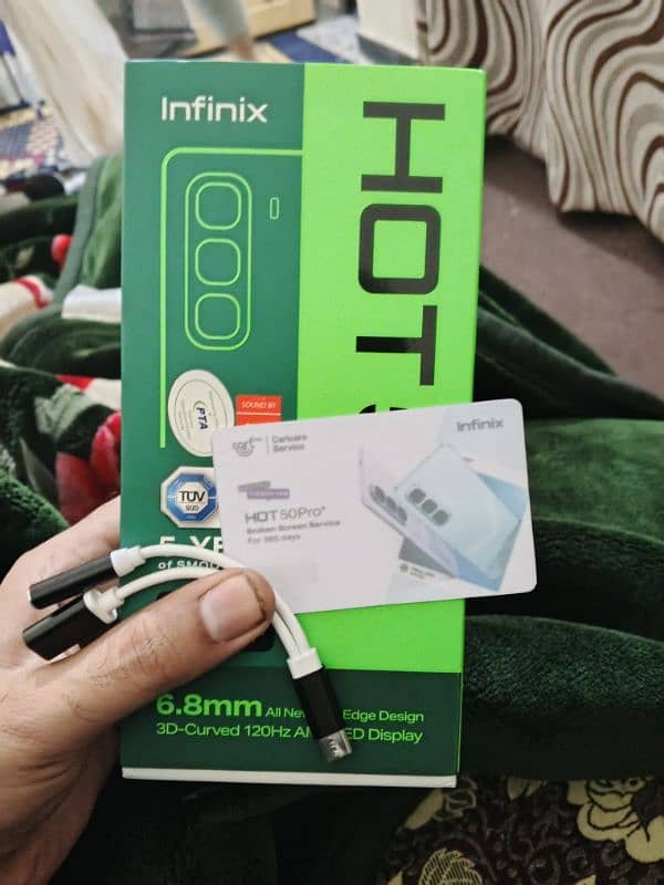 Infinix hot 50 pro plus pinpak just box open 1