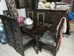 dining table with 6 chairs