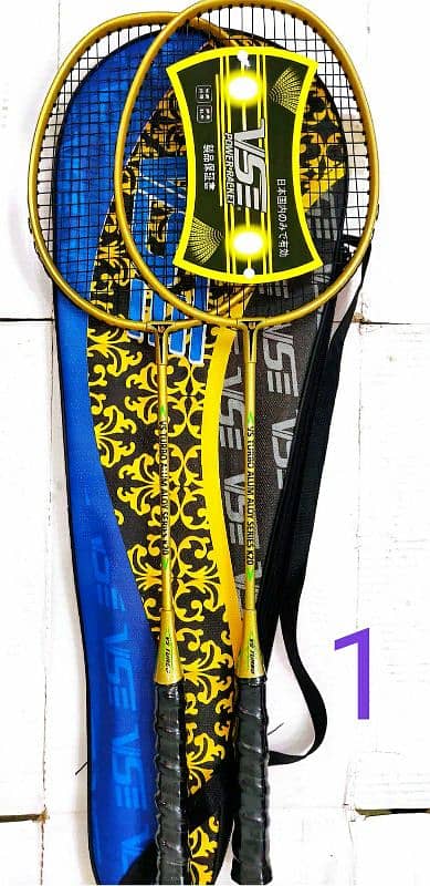 Brand New Badminton Rackets – Yonex, Eminent, VS, HI-Qua Collection on 0