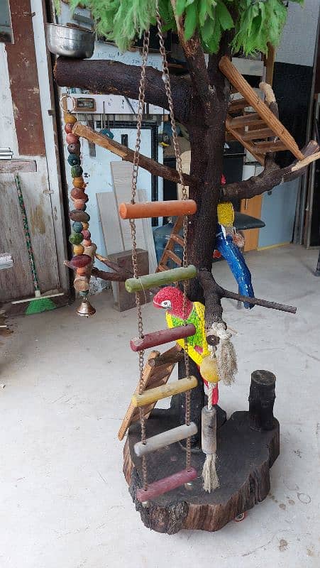 parrot play stand 1