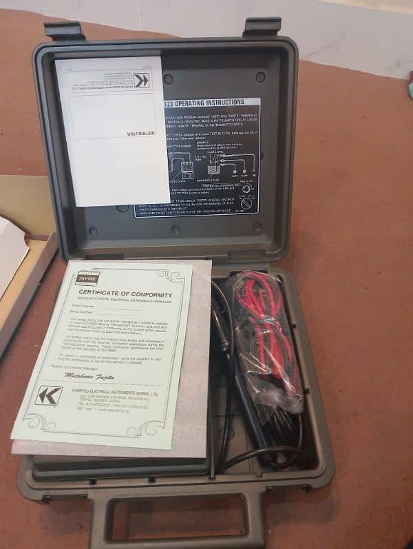 High Voltage Insulation Tester KYORITSU 3