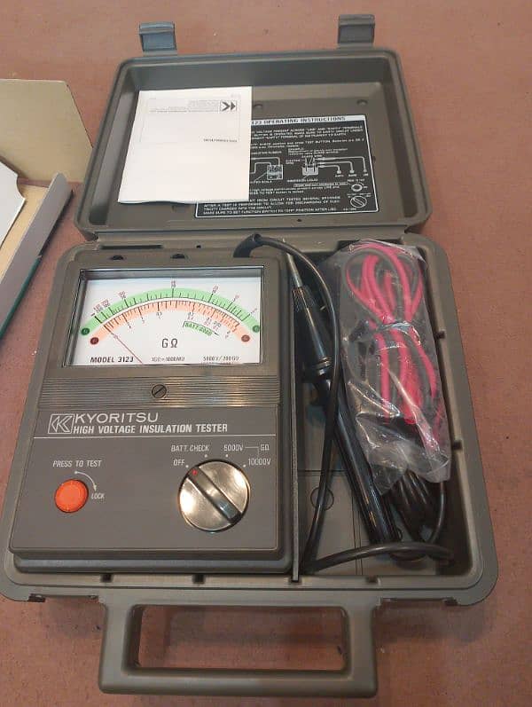 High Voltage Insulation Tester KYORITSU 4