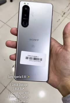 Sony xperia 5 mark 3