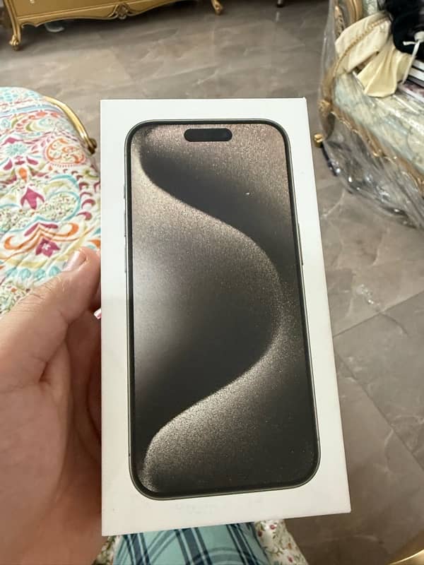 Iphone 15 Pro 256GB PTA Approved Natural 2