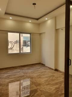 Brand new flat 3 bed dd with lift car parking at rahat commercial