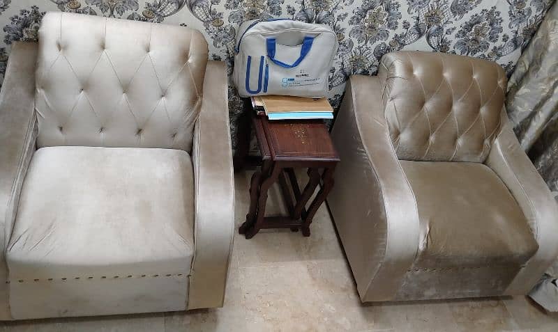 5 seater Sofa Set (3 seater + 2 one seaters) 3