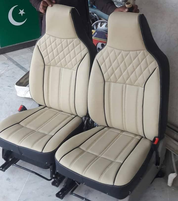 SUZUKI ALTO(660) poshish seat covers in japanese ethlese leather 3