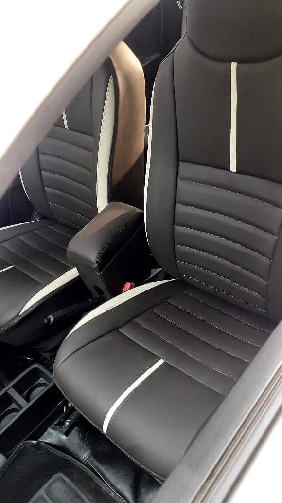 SUZUKI ALTO(660) poshish seat covers in japanese ethlese leather 7