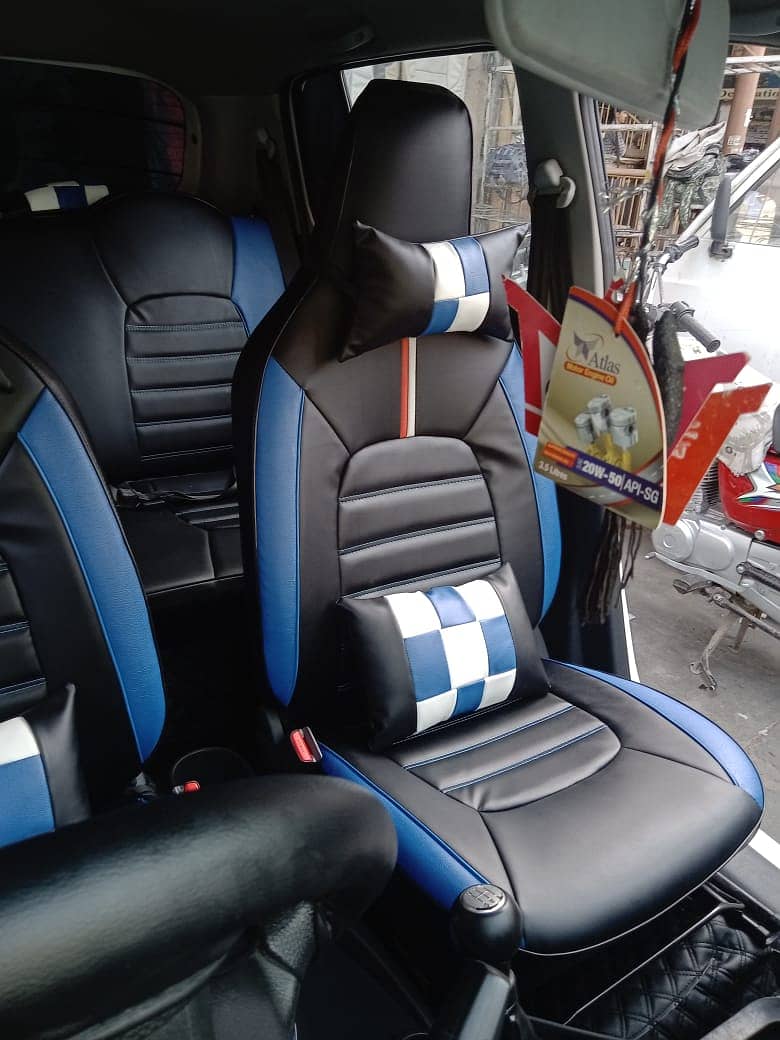 SUZUKI ALTO(660) poshish seat covers in japanese ethlese leather 8