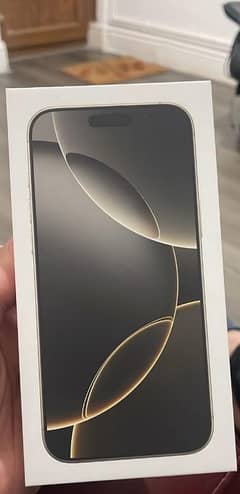 IPhone 16 pro Max Non PTA  (256 GB) ( Natural titanium)