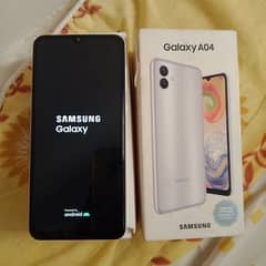 Cash Only 4/64 Like New 10/10 PTA Approved with box Samsung A04 ao4