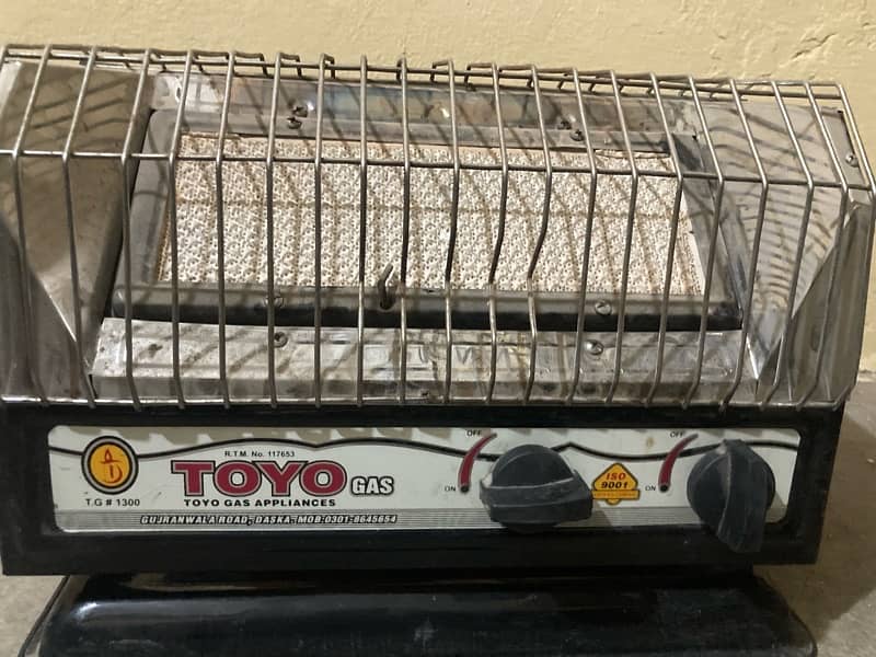 TOYO gas heater 4