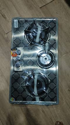 Kenwood steel Hob 3 Function Stove