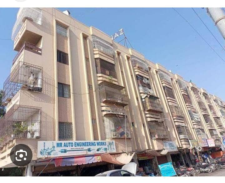 2 BED DRAWING & DINING FLAT FOR SALE FALAKNAZ CORNER, MAIN UNIVERSITY ROAD 0