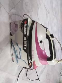 Black and decker steam iron and steamer