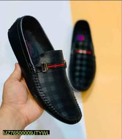 men rexine casual loafers