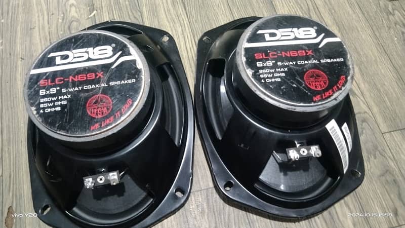 Boss Speakers Complete Set 8