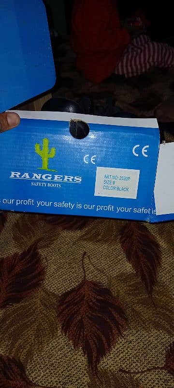 Rangers Safety Shoes 7