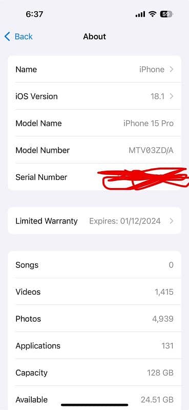 iPhone 15 Pro Factory Unlock 6