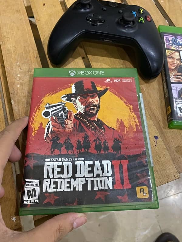 Xbox One Game Red dead redemption 2 0