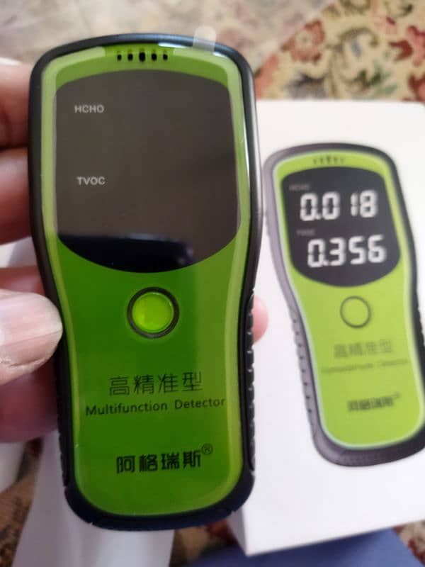 Air Quality Detector Humidifier TVOC AQI METER SMOG HCHO 0