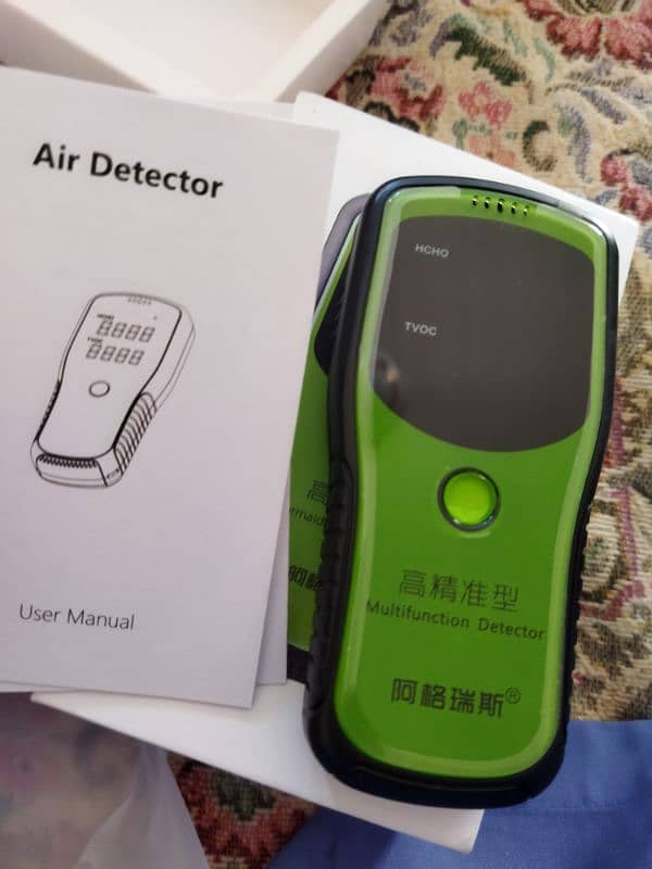 Air Quality Detector Humidifier TVOC AQI METER SMOG HCHO 5