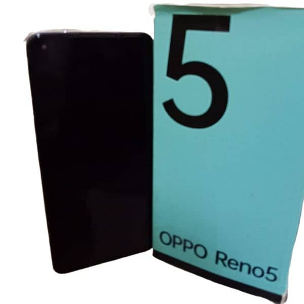 OPPO Reno 5 mobile with all accessories 2