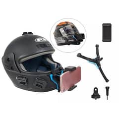 mobile chin mount helmet chin mount bike chin mount0324-9107656