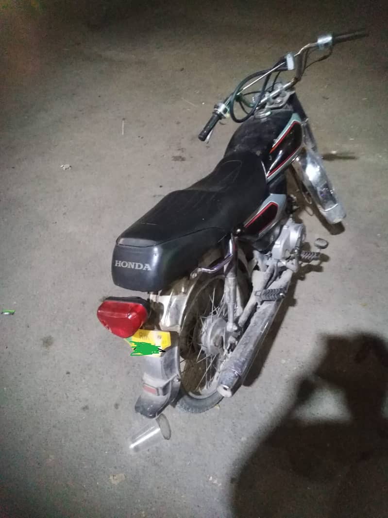 HONDA CD70 WITH ORIGINAL DOCUMENTS & PARTS MOEDL 2007 PINDI NO 7