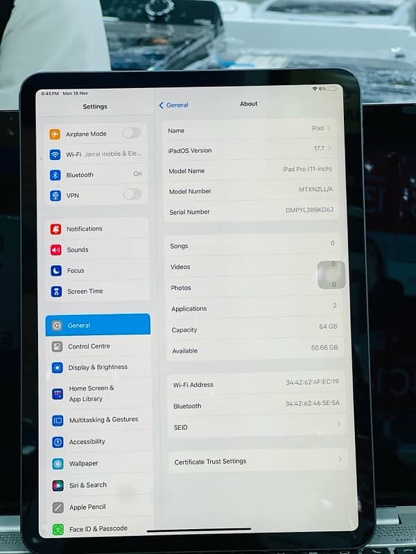 IPad Pro 11 64gb 2