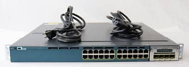 Cisco switch 3560x-24 PoE+ with 1G card