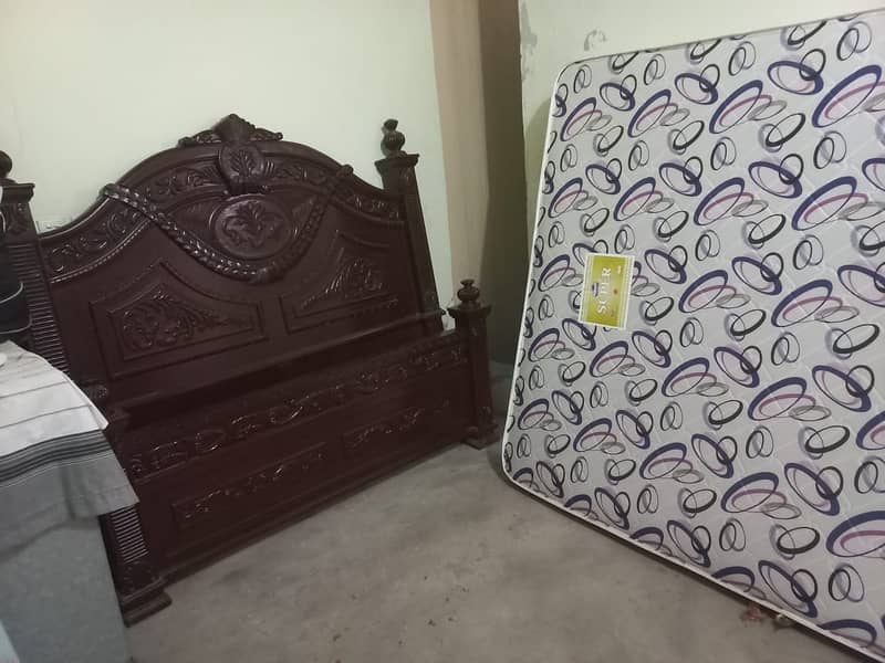 Bed set and wardrobe ( not used ) 4