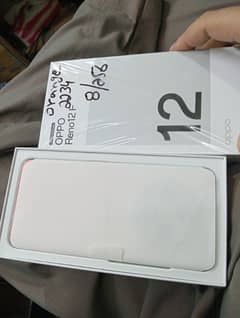 oppo Reno 12 f. orange 10 by 10 full box Sath