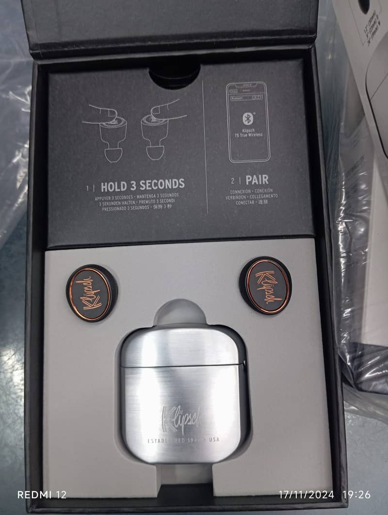 Klipsch T5 True Wireless Earphones With Charging Case Imported 7