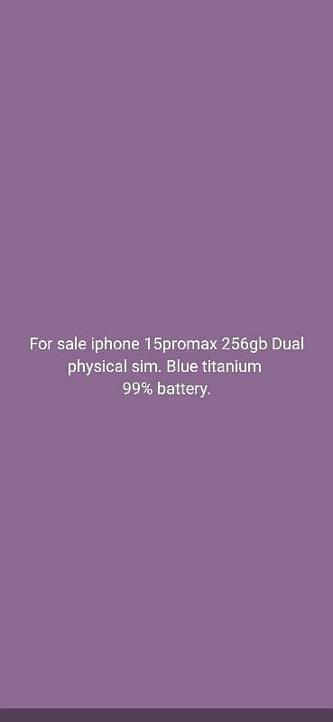 iPhone 15 pro max 256gb 4